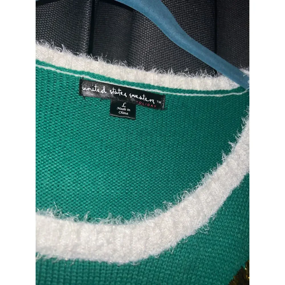 Ugly Christmas Sweater Xmas Size Large Dress - Picture 2 of 3